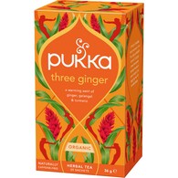 Pukka Tea Bags Three Ginger