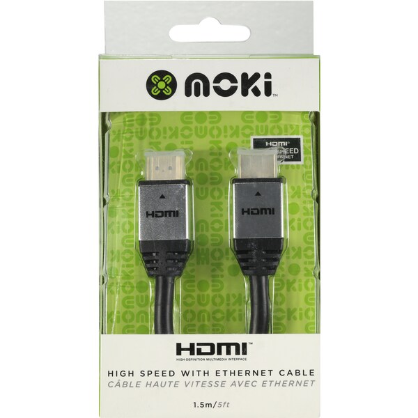 Moki Hdmi High Speed With Ethernet Cable Each