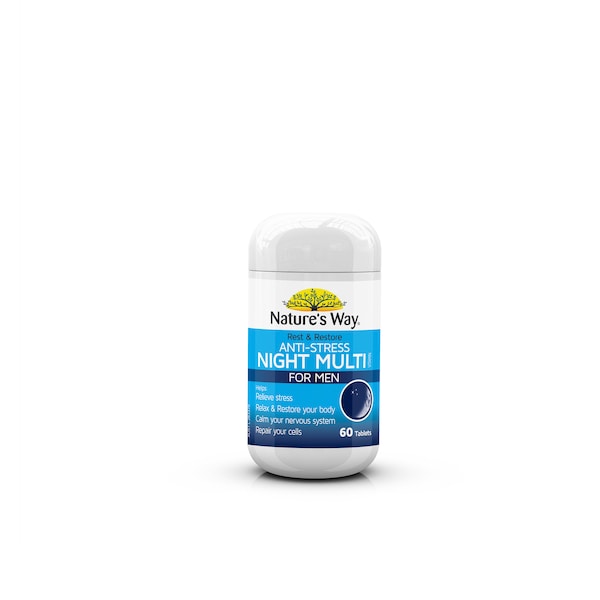 Nature's Way Rest & Restore Night Multivitamin For Men 60 pack