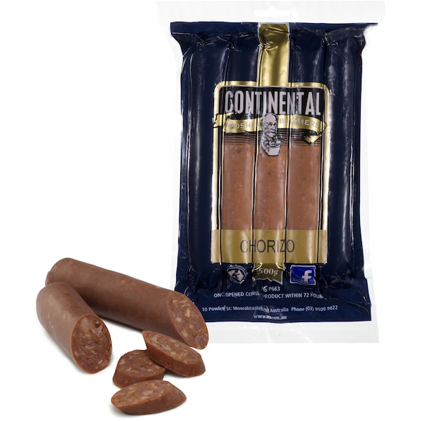 Continental Kosher Chorizo Per Kg