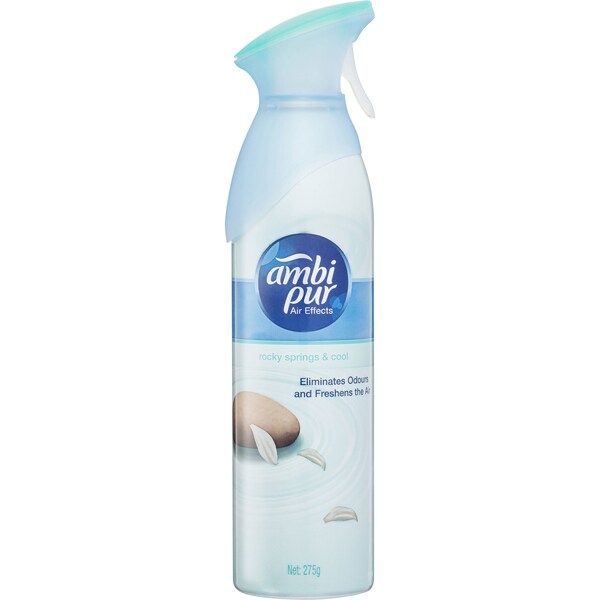 Ambi Pur Air Effects Rocky Springs & Cool Aerosol Air Freshener 275g