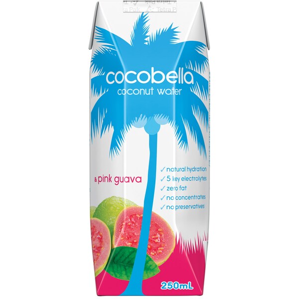 Cocobella Coconut Water & Pink Guava 250ml
