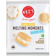 Kez's Kitchen Lemon Cream Melting Moments Gluten Free