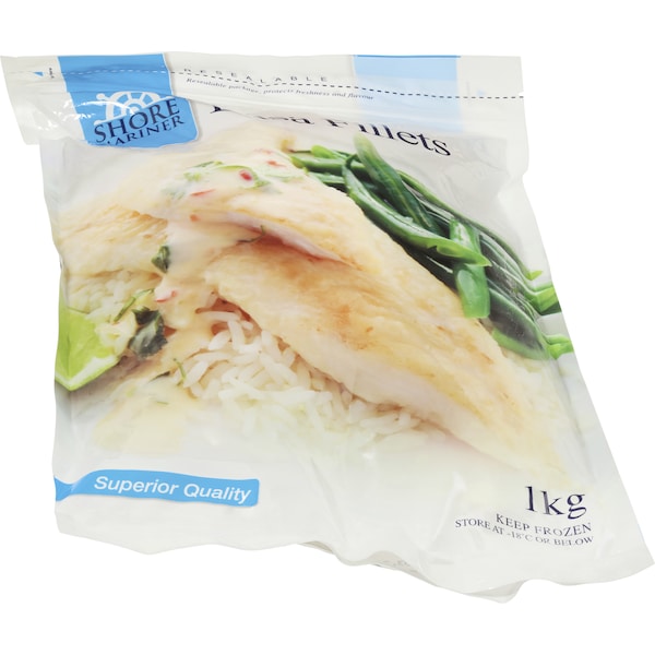 Shore Mariner Basa Fillets 1kg
