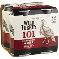 Wild Turkey 101 Bourbon & Cola 6.5% Cans