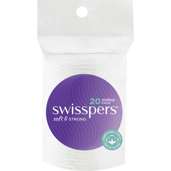 Swisspers Cotton Pads Makeup 20 pack