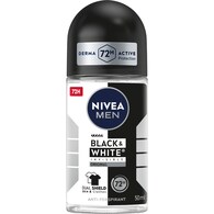 Nivea Men Invisible Black & White Roll On Deodorant