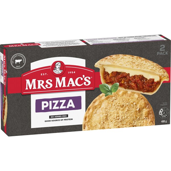 Mrs Mac's Pizza Pies 2 pack