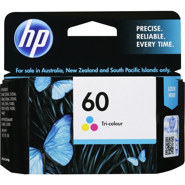 HP Printer Ink 60 Tri-Colour each