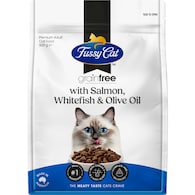 Fussy Cat Grain Free Adult Dry Cat Food Salmon Whitefish & Olive Oil