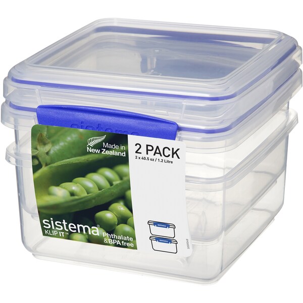 Sistema Klip It Plasticware Lunch Plus 2 Pack