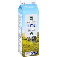 Woolworths Lite Milk