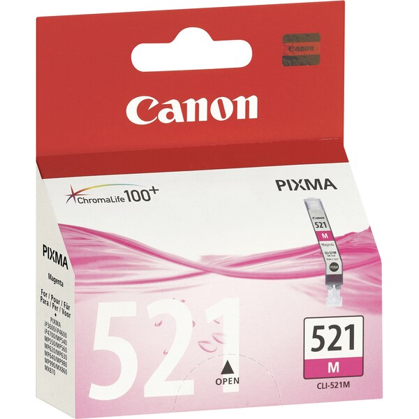 Canon Printer Ink Cli521m Magenta Each