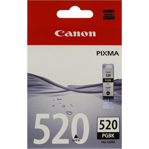 Canon Printer Ink Pgi520bk Black Each