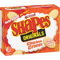 Arnott's Shapes Chicken Crimpy Cracker Biscuits 175g