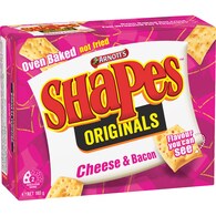 Arnott's Shapes Cheese & Bacon Cracker Biscuits