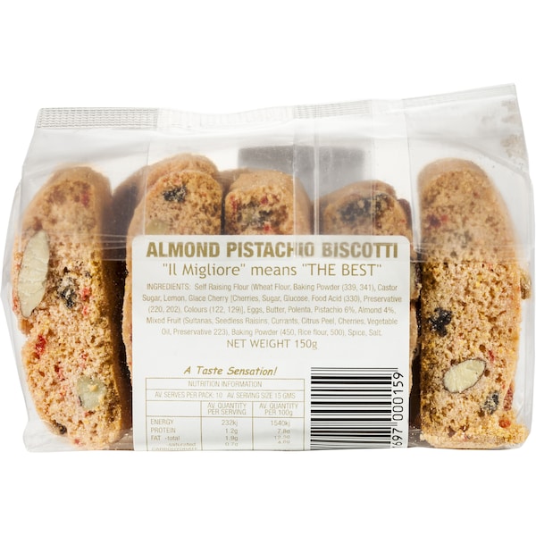Il Migliore Biscotti Almd Pist 150g