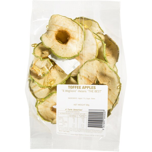 Il Migliore Dried Apples Toffee 80g
