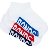 Bonds Kids Low Cut Socks Size 3-8 Assorted