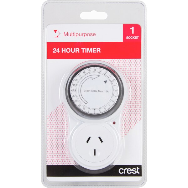 Crest 24 Hour Timer  Each
