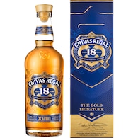 Chivas Regal 18 Year Old Scotch Whisky Gold Signature