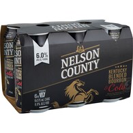 Nelson County Stallion Bourbon & Cola 6.0% Cans