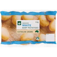 Woolworths White Washed Baby Potatoes Bag