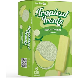 bubbleme Tropical Treats Honeydew Delight 6 pack – Woolworths