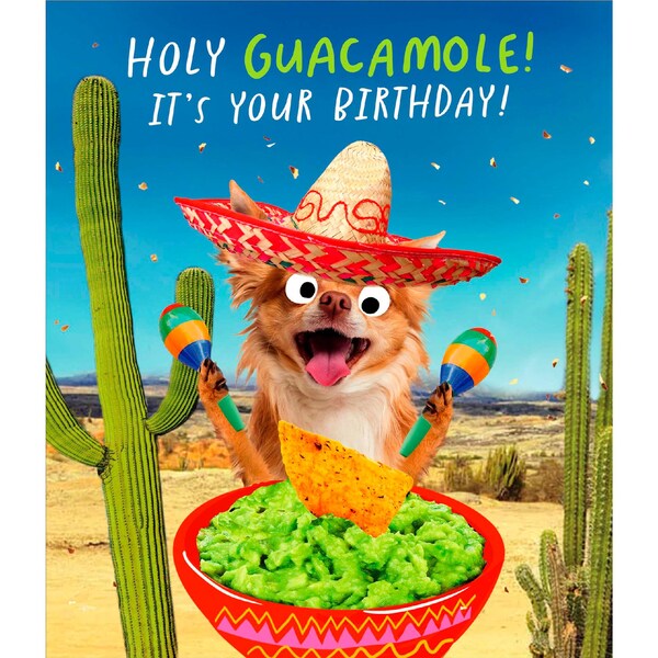 John Sands Greeting Card Birthday Chihuahua each