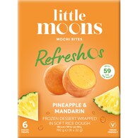 Little Moons Mochi Bites Refreshos Pineapple & Mandarin