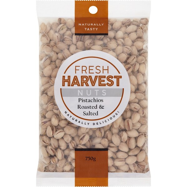 Fresh Harvest Roasted & Salted Pistachios 750g