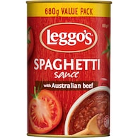 Leggo's Pasta Sauce Spaghetti With Beef