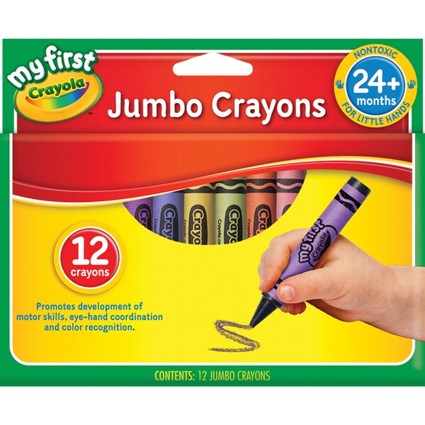 Crayola My First Crayons Jumbo 12 pack