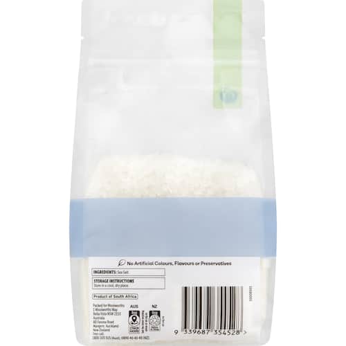 Sea Salt Java Refill Woolworths Sea Salt Refill 500g | bunch