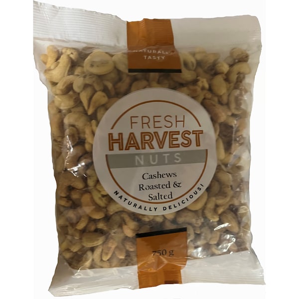 Fresh Harvest Cashews Roasted & Salted 750g