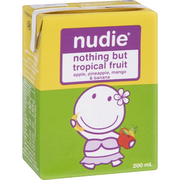 Nudie Nothing But Tropical Fruit Juice 200mL