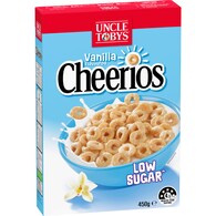 Uncle Tobys Cheerios Low Sugar Vanilla Cereal