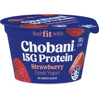 Chobani 15G Protein Greek Yogurt Strawberry