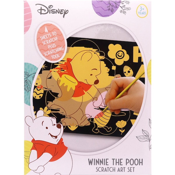 Disney Easter Scratch Art Set Winnie The Pooh each