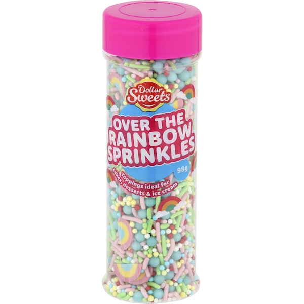 Dollar Sweets Over The Rainbow Sprinkles 98g
