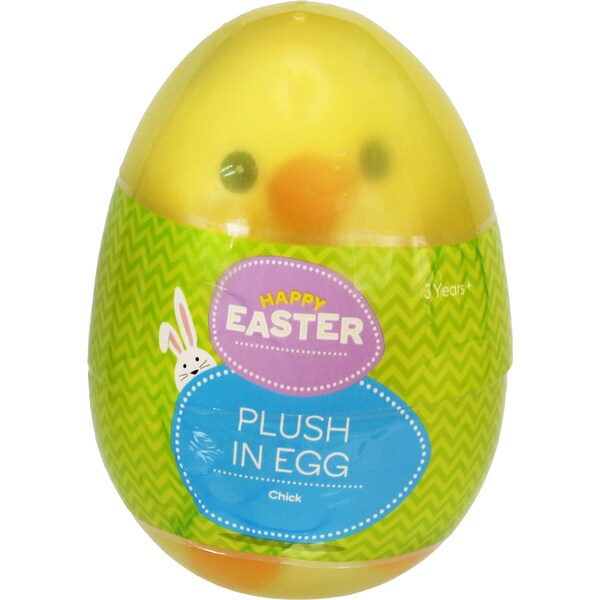 Easter Plush In Egg Chick each