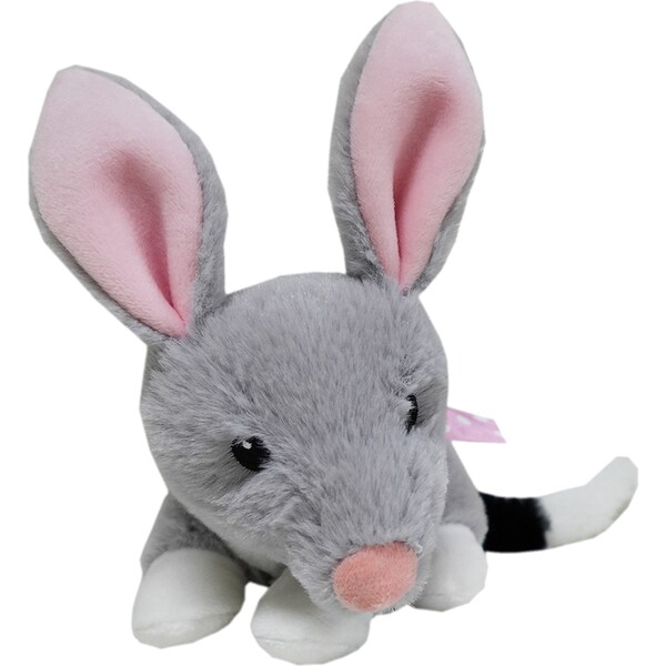 Easter Plush Bilby Pink Ribbon each