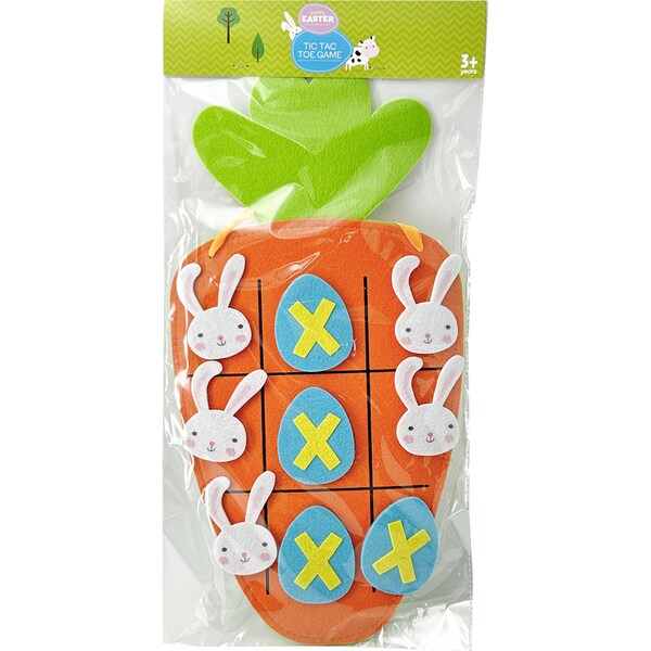 Easter Tic Tac Toe Carrot Game Set each