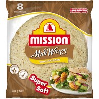 Mission Mini Wholegrain Wraps