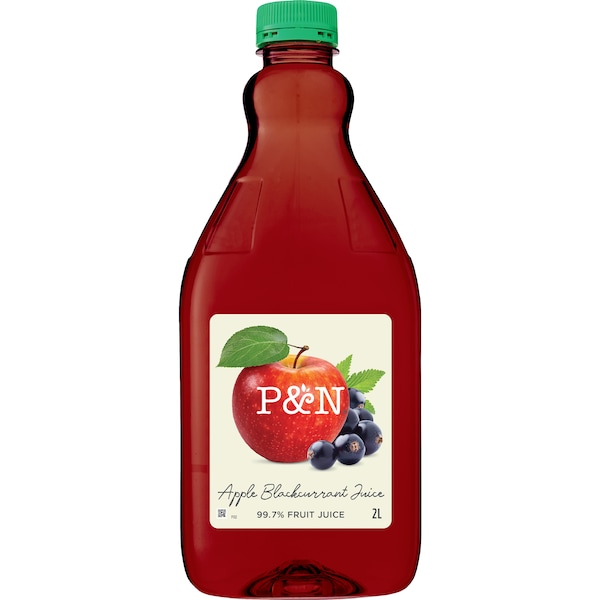 P&N Apple Blackcurrant Juice 2L