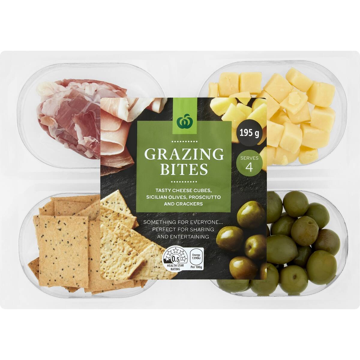 Woolworths Grazing Bites Selection Platter Small 195g bunch