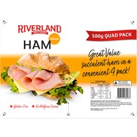 Riverland Ham Sliced Quad Pack