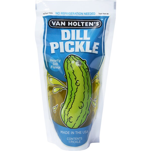 Van Holten's Dill Pickle In A Pouch each