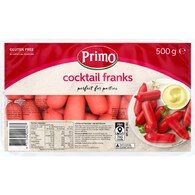 Primo Hot Dog Cocktail Frankfurts