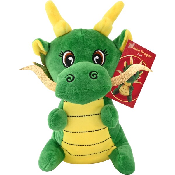 Mirabella Lunar New Year Plush Dragon Green Each